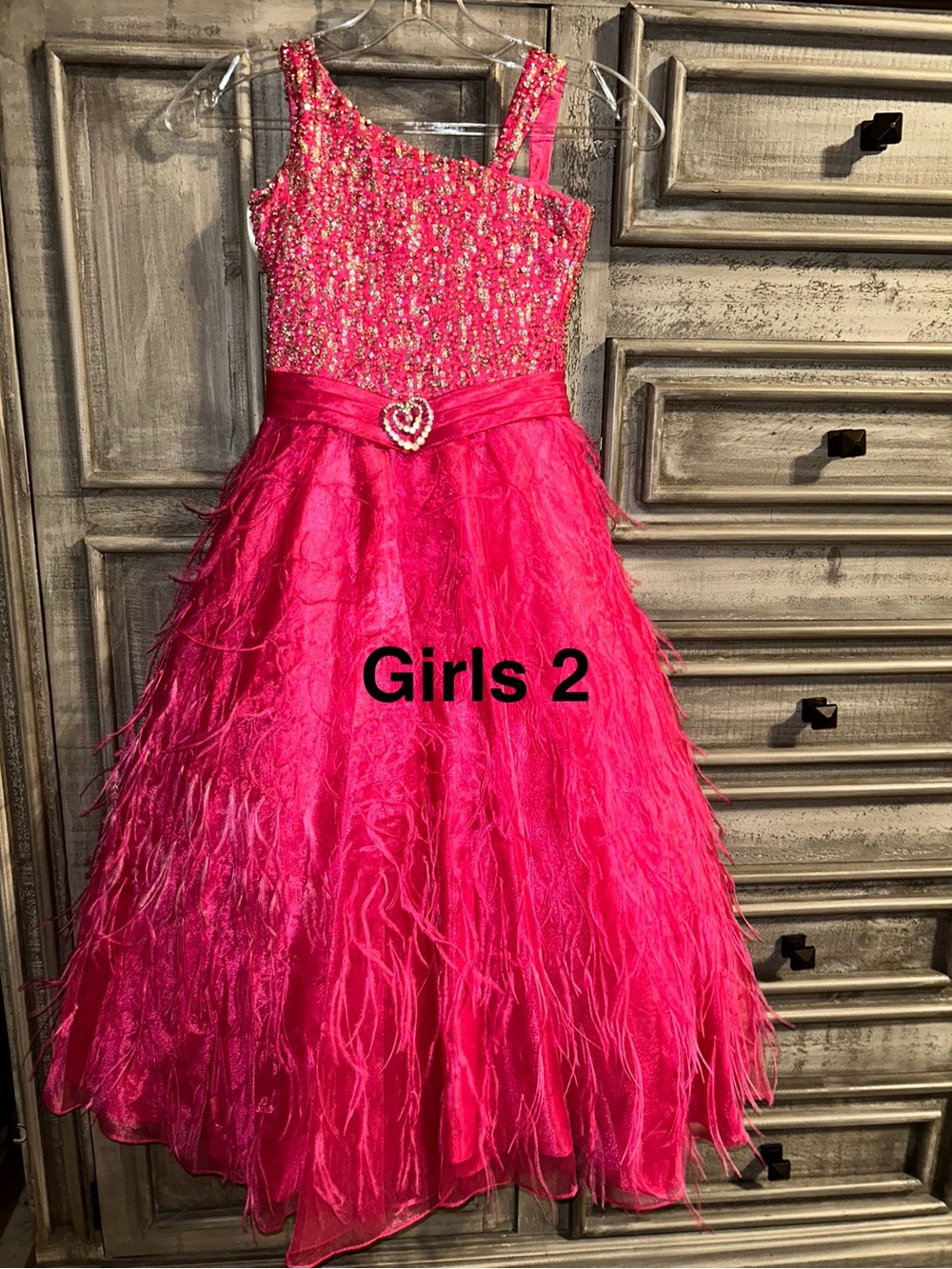 Pink formal dress